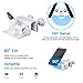 Gutter Mount for Arlo Solar Panel/Arlo Pro 3 Solar Panel/Arlo Ultra Solar Panel/Arlo Essential Solar Panel/Arlo Pro 4 Solar Panel/Reolink Solar Panel(1-Pack,White)