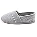ChicNChic Women Comfort Cotton Soft Sole Indoor Slippers Anti-Slip House Shoes Grey 9 B(M) US