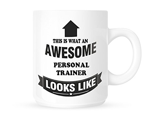 DottsMusic This is What an Awesome Personal Trainer Looks Like - Tea/Coffee Mug/Cup - Great Gift Idea