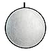 Rogue 2-in-1 Collapsible Reflector - Super Soft Silver / Natural White 32”