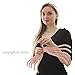 Premium Velvet Shirt Hangers (Pack of 50) - Non Slip Felt Dress Hangers Blush Pink/Ross - Copper/Rose Gold Hooks,Space Saving Clothes Hangers (Blush Pink/Rose)
