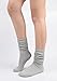 Women's Fall Winter Slouch Knit Socks, Basic Cotton Knit_rib_4pair, One Size