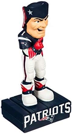 New England Patriots Indoor Outdoor 12 Resin Pat Patriot Mascot Statue Nfl At Amazon S Sports Collectibles Store