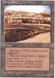 Magic: the Gathering - Strip Mine - Fourth Edition