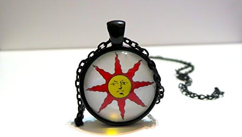 Dark Souls Praise the Sun Necklace (Black)