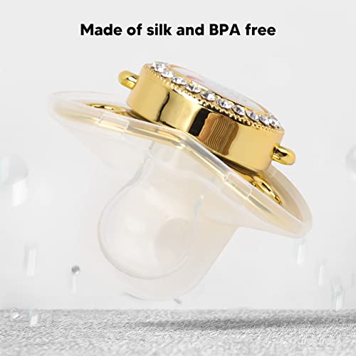 Baby Pacifier, Personalized Pacifier and Pacifier Clip Set, Baby