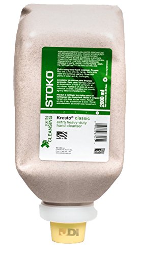 Stoko Kresto Classic 87045 Heavy Duty Hand Cleaner (2000ml SoftBottles) (2 Bottles)