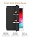 DTTO for iPad Mini 5th Generation 2019 Case, [Gentle Series] Smart Cover Trifold Stand Soft Back Cover for iPad Mini 5 2019/iPad Mini 4 2015 [Auto Sleep/Wake], Black