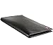 alpine swiss Men's Leather RFID Blocking Deluxe Credit Card Case Wallet, RFID Black, One Size