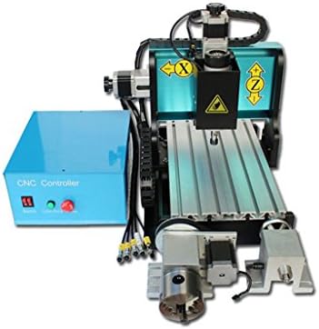 Rhegeneshop 110V 300W 4 AXIS 3020 CNC Router Engraving Drilling Milling Machine USB Port