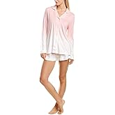 Cosabella Women's Bella Printed Long Sleeve Top & Boxer Set