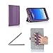 ProCase 2013 Version ASUS MeMO Pad HD 7 ME173X Protective Case with Bonus Stylus Pen - Tri-Fold Leather Cover Case for 2013 ASUS MeMO Pad HD 7 ME173X Tablet, Built-in Stand (Purple)