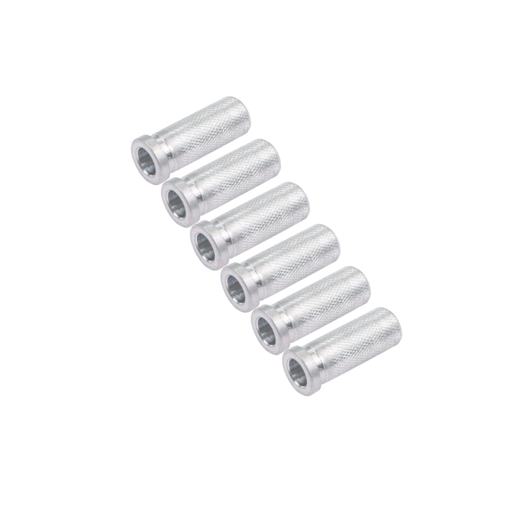 Arrow Inserts Aluminium Arrows Insert Archery Inserts for ID 6.0 mm 6.2 mm 7.62 mm Arrow Shaft(Pack of 20)