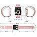Padgene Bluetooth Smart Watch GSM Phone Watch with Camera for Samsung Nexus HTC Sony and Other Android Smartphones, (Pink)
