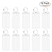 Cruise Tags Holders for Luggage E-Tags Waterproof With Resealable Zipper & Steel Loops (10Packs)