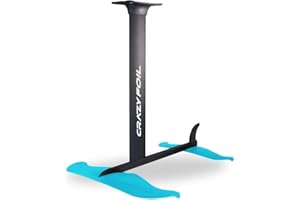 CrazyFoil Jet Track, Hydrofoil Kit, Stable & Easy to Use. Smooth Riding. for Wing Foiling, Kite Surfing, Wakeboarding, 26" Al
