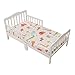 Safari Crib Sheet - Soft Fitted Crib Sheet Baby Sheet for Standard Crib and Toddler mattresses Nursery Sheet for Boys and Girls 1 Pack Animal Jungle Toddler Sheet - by UOMNY