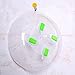 Microwave plate cover, prevent food splatter cover, product -Magnetic adsorption function. safe convenient with steam vent(green)