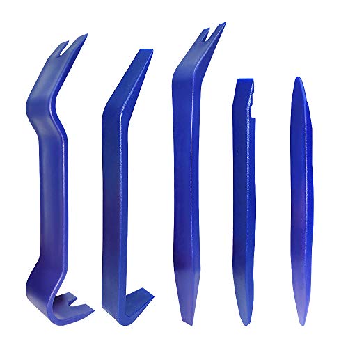 Manelord Trim Removal Tool - 5Pcs Trim Removal Tool Set, Auto Body Kit for Car Clips Removal, Dashboard Removal and Car Door Panel Trim Removal