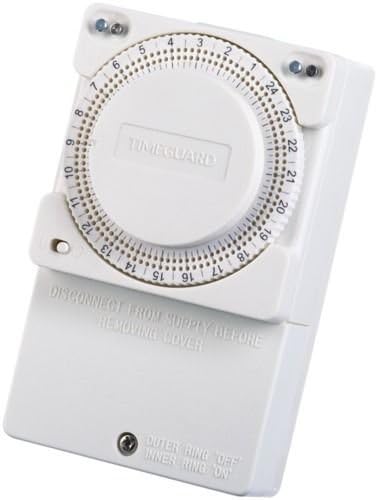 Timeguard TS900N 24 Hour Immersion Heater Time Controller Timeswitch with Pins, White