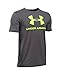 Under Armour Boys' UA Sportstyle Logo T-Shirt Youth Small Carbon Heather