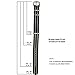 PBCODE Watch Straps Seat Belt Nylon Strap Heavy Duty Polished Buckle 22mm James Bond Black Gray