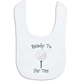 ChalkTalkSPORTS Golf Baby & Infant Bibs | Soft Microfiber Golfing Baby Bibs