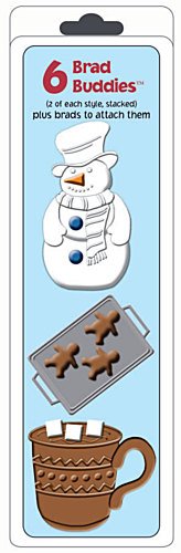 Hot Off The Press Brad Buddies 6/Package, Frosty