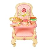 Disney Animators' Collection Belle Doll Feeding High Chair - Beauty and The Beast