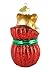 Old World Christmas Lover Collection Glass Blown Ornaments for Christmas Tree, Letting Cat Out