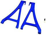 Atomik RC Alloy Front Lower Arm for 1:10 Traxxas E-Revo + Other Traxxas Models - Blue