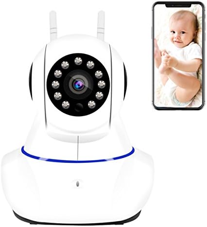 IP Camera - EATPOW 720P Wireless HD Camera with Two-way Audio, Night Vision Camera, Smart Camera for Pet Baby Elderly Monitor, Home Security Camera Motion Detection Indoor Camera with SD Card Slot