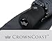 Crown Coast 60 MPH Wind Proof Travel Umbrella (Gun Metal Gray 10-Rib Frame)