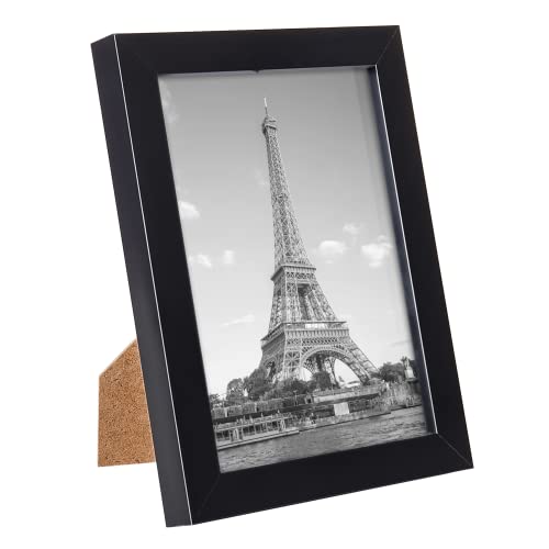 upsimples 5x7 Picture Frame with Real Glass,Bulk Photo Frames for Wall