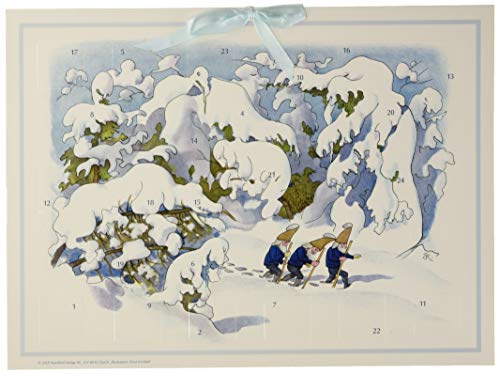 Adventskalender Zwerge im Schnee by 