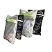 Bloomora Lingerie Bags for Laundry - Set of 4 - Premium Quality Mesh - Perfect to Protect Bras in Washing Machine & Dryer - Essential to Separate, Sort and Organize During Travel - Black & White