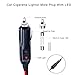 SPARKING 3FT Car Cigarette Lighter Plug 10A 12V Adapter with LED Lights Male Plug to Alligator Clips Car Battery Clip-on Extension Cable