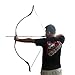Huntingdoor Traditional Longbow Hunting Bow Recurve Bow 30-55LBS Archery Bows with String Brown (45lbs)