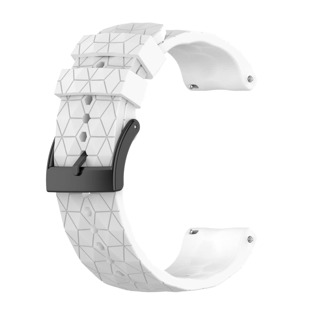 Smart Watch Strap, Silicone Band Compatible for Suunto 9 Smartwatch GPS/SUUNTO 9 Baro/Suunto 9 Titanium/Suunto Spartan Sport Wrist HR Replacement Strap