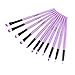 VANDER Makeup Brushes 24 Pieces Professional Makeup Brush Set Synthetic Kabuki Foundation Blending Blush Face Eyeliner Shadow Power Brushes Liquid Cream Concealer Lip Cosmetics Brushes Kit (Purple)