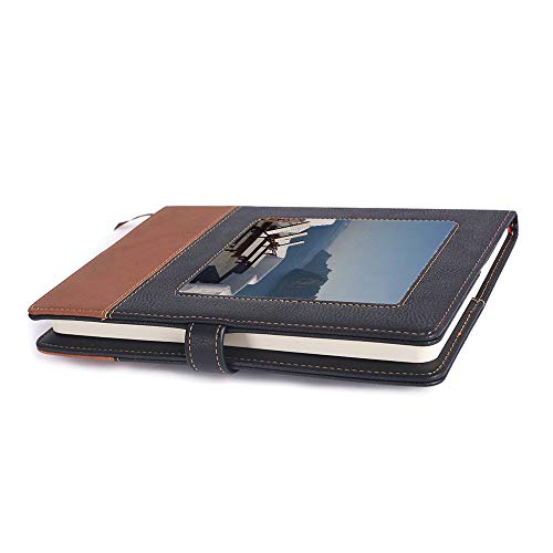 Premium Thick Paper,Travel Decor,A5(6.1" x 8.6"),easy to write, draw or sketch,Sunlounger at Terrace in Santorini Greece Resort Relaxation,