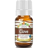 Pure Gold Essential Oils - Clove Essential Oil - 0.33 Fluid Ounces