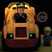 B. toys- Boogie Bus Rrrroll Models – Interactive Yellow School Bus Toy – Lights & Sounds – 6Piece- 18 Months +