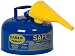 Eagle UI-25-FSB Blue with Funnel Metal Safety Gas Can, 2.5 gal Capacity
