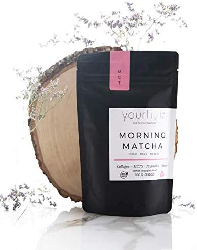 yourlixir - Collagen & Probiotic Functional Matcha Latte & Wellness Blend