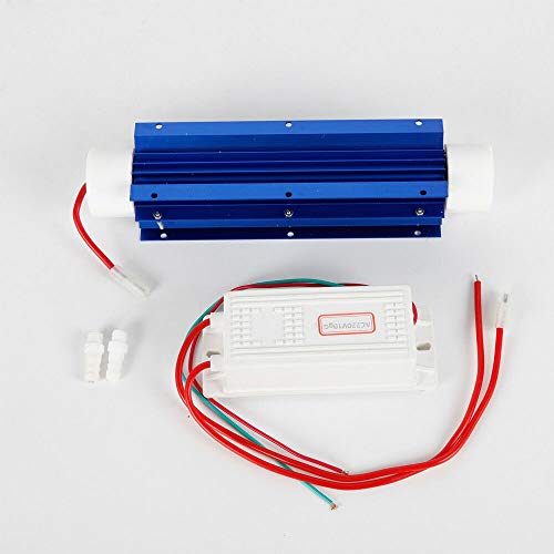 WINUS Quartz Tube 10g/H Adjustable Water Air-Cooling Ozone Generator Accessory Parts Power Supply US Stock