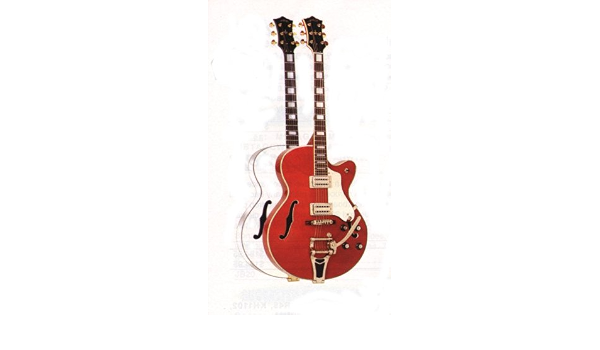 Amazon.com: Arbor Guitarra Eléctrica, aj140 cuerpo hueco blanco :  Instrumentos Musicales