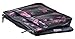 Purse Organizer,Insert Handbag Organizer Bag in Bag (13 Pockets 15 Colors 3 Size) (S, Black Red Flower)