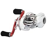 KastKing WhiteMax Baitcasting Fishing Reel - Perfect Low Profile Baitcaster Reel! 11 +1 Shielded Bearings, 17.5 Lb Carbon Fiber Drag - 5.3:1 Gear Ratio (Righthanded)