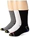 Gold Toe Men's 3-Pack Cushion Crew Athletic Sock